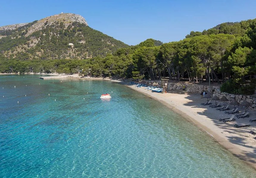 Coastal landscape in the Balearic Islands