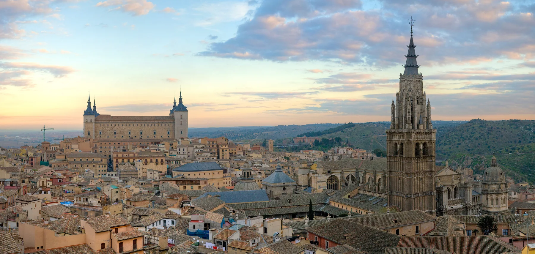 Seville at dusk
